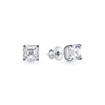 Серьги из серебра с фианитами Premium Quality