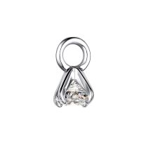 Серьги из серебра с фианитами Premium Quality