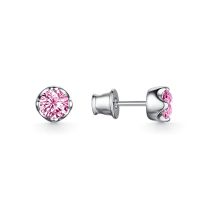 Серьги из серебра с фианитами Premium Quality