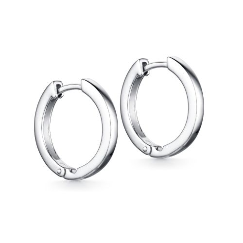 Серьги из серебра с фианитами Premium Quality